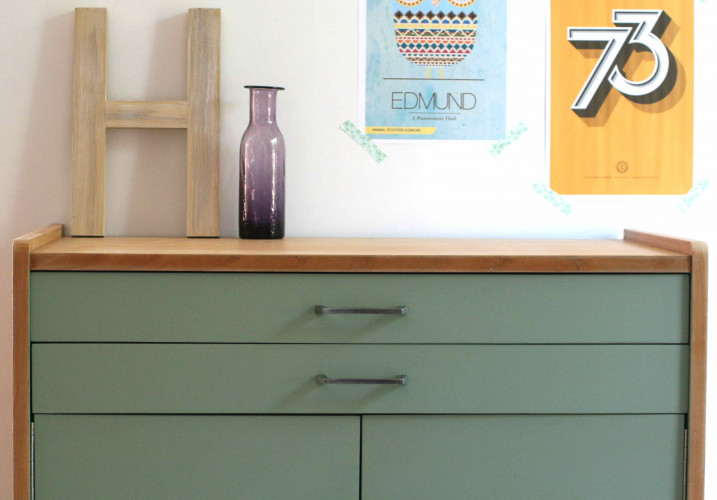 Meuble tender green