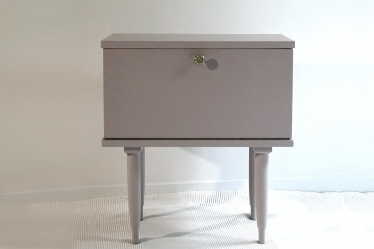 Table de chevet des années 60 vintage
