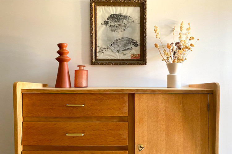 Commode enfilade vintage