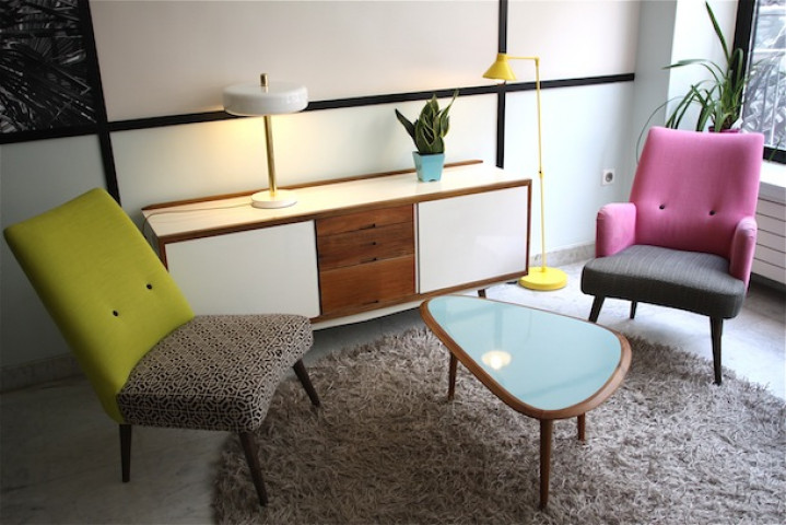 Design et Arty, l'Hôtel Palm à Paris a adopté une déco très fifty ! Design et Arty, l'Hôtel Palm à Paris a adopté une déco très fifty !