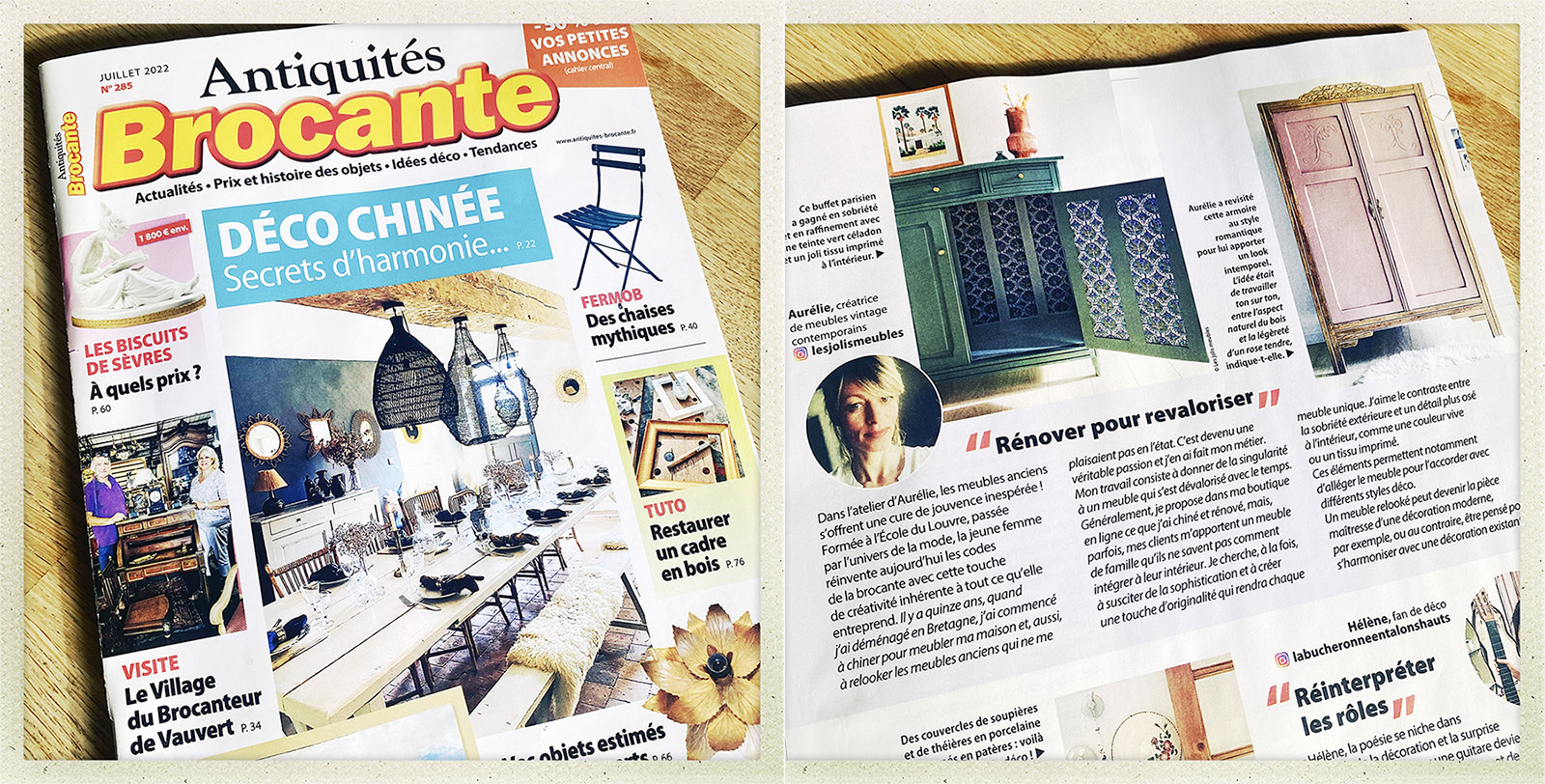 Les Jolis Meubles dans la presse!