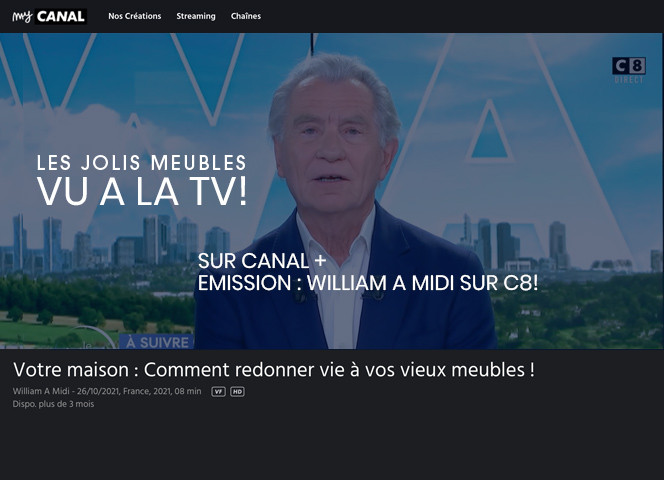 Les Jolis Meubles d'Aurélie à la TV! Les Jolis Meubles d'Aurélie à la TV!